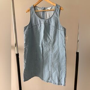 Time and Tru Light Blue Denim Dress
